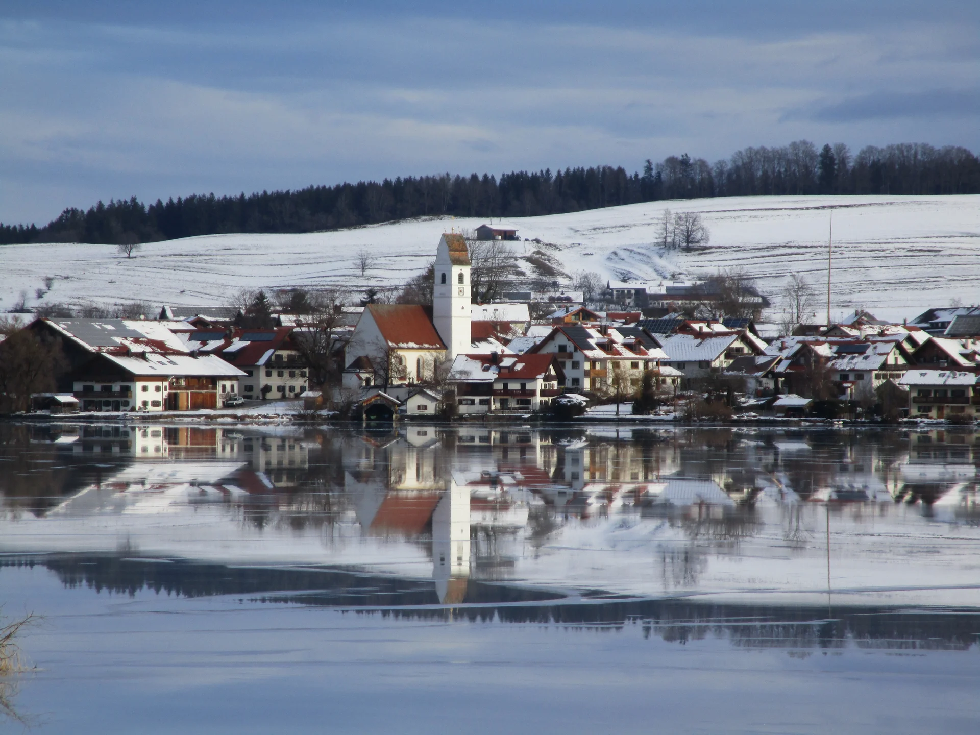 Der Ort Riegsee | © DAV Augsburg Senioren