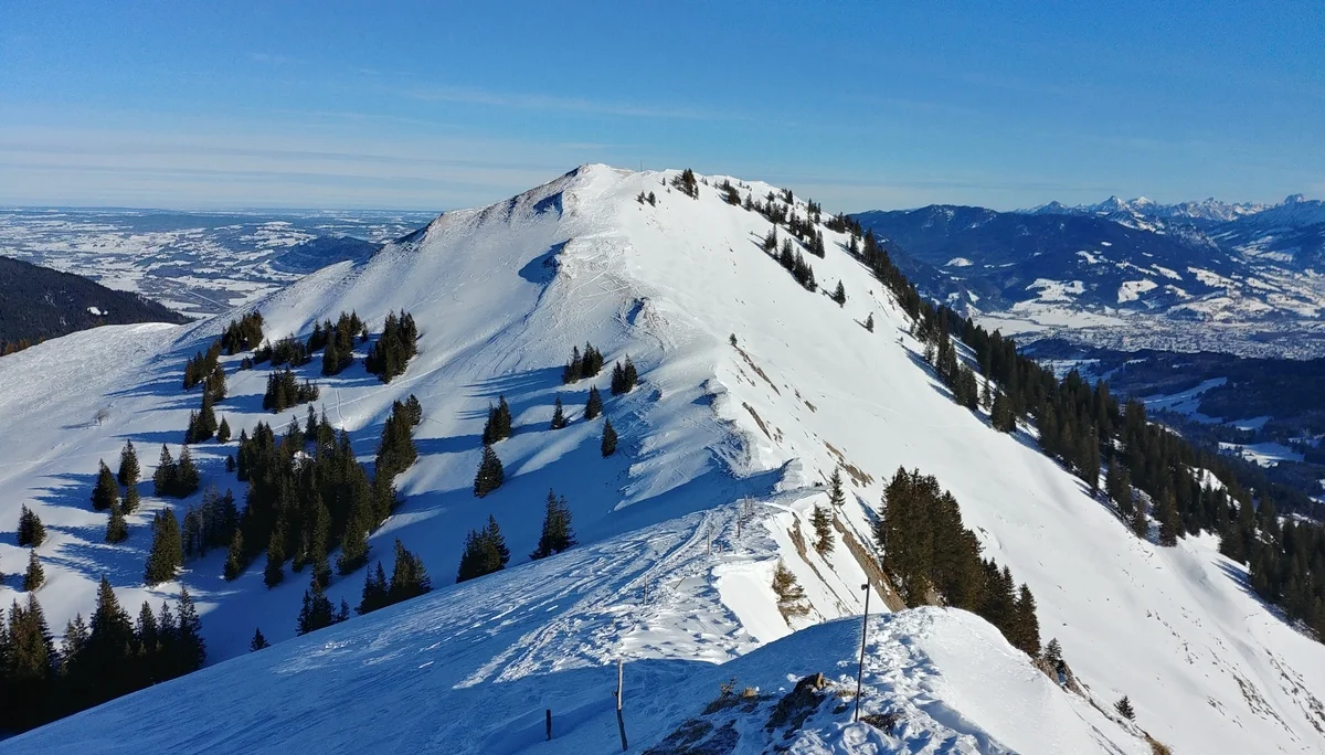 Blick zu Mittleren Hörnle | © DAV Augsburg Senioren