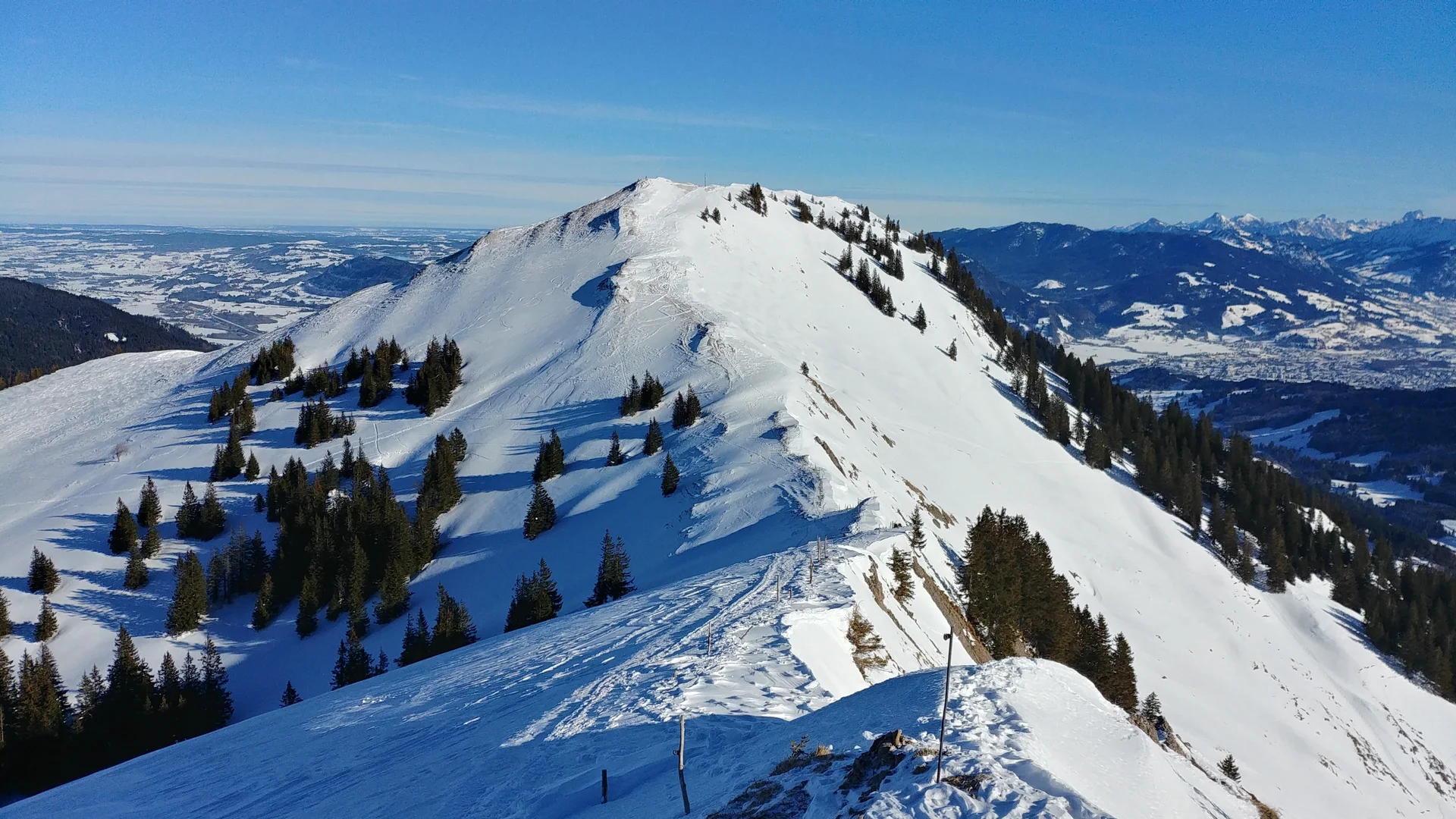 Blick zu Mittleren Hörnle | © DAV Augsburg Senioren