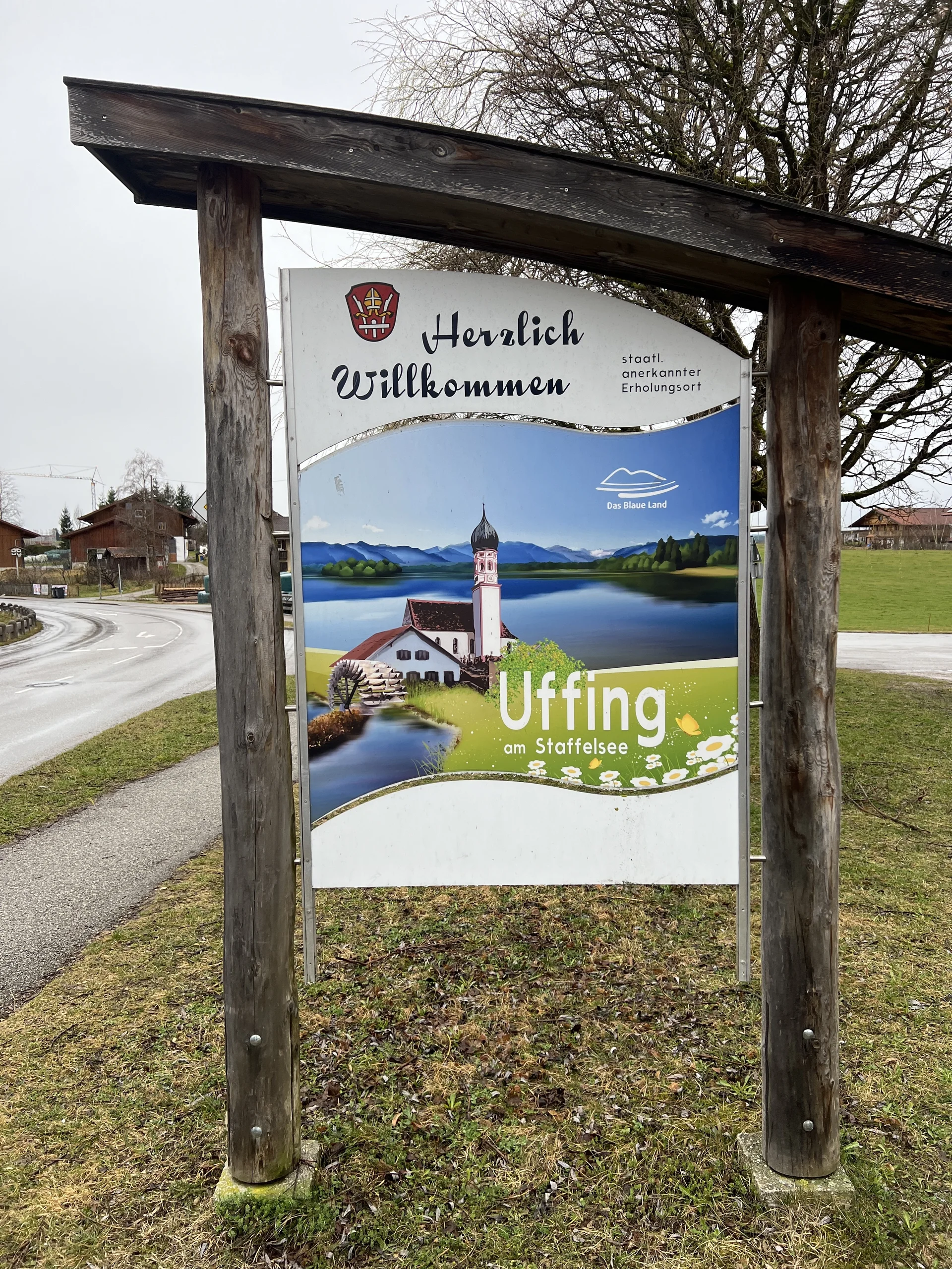Uffing begrüßt uns in der nähe des Bahnhofs | © DAV Augsburg Senioren