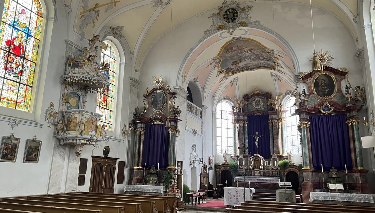 Pähl, Pfarrkirche St. Laurentius, Inneres | © DAV Augsburg Senioren