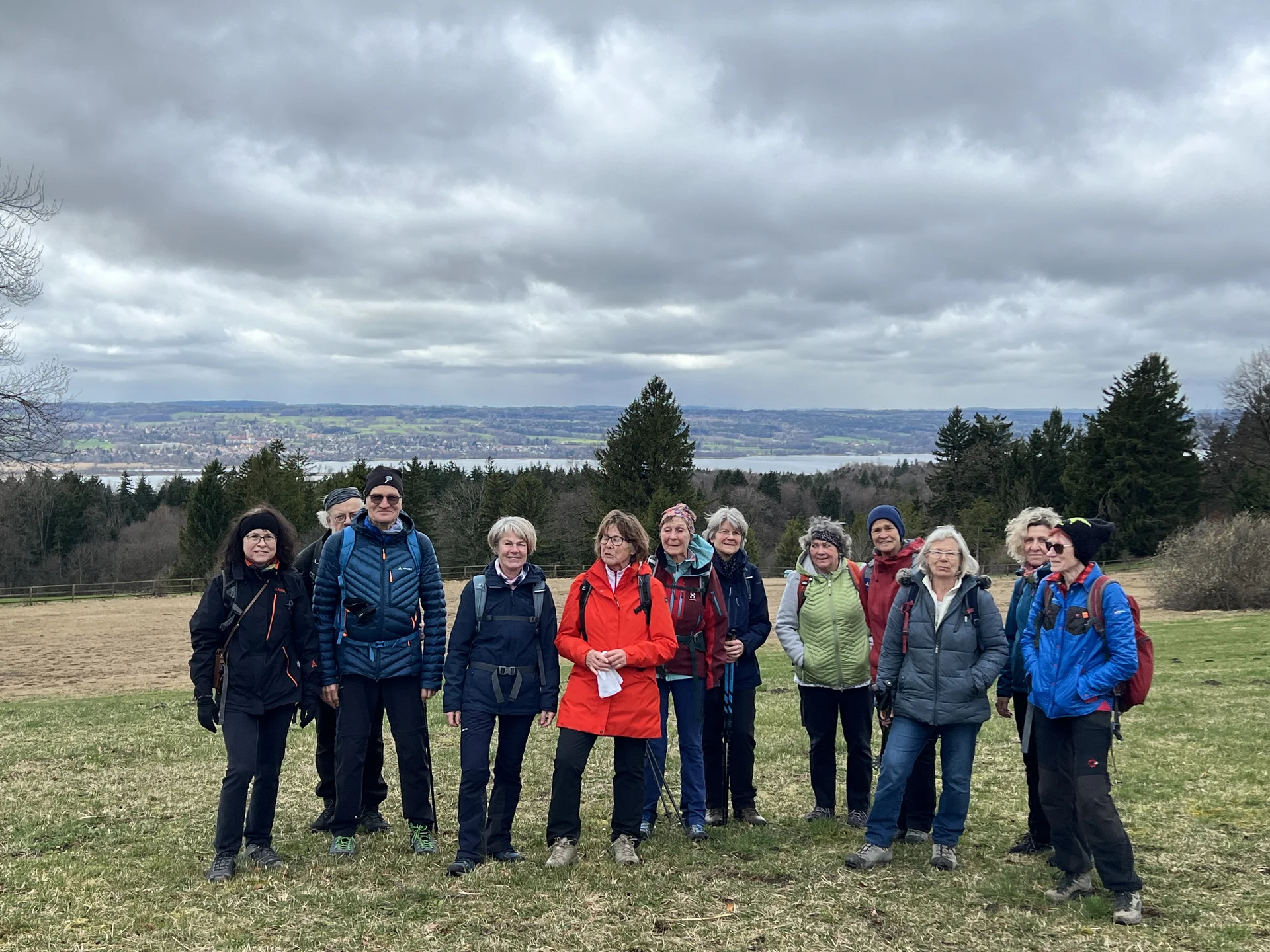 Zwischen Pähl und Andechs - Blick von der Kalten Wage zum Ammersee | © DAV Augsburg Senioren