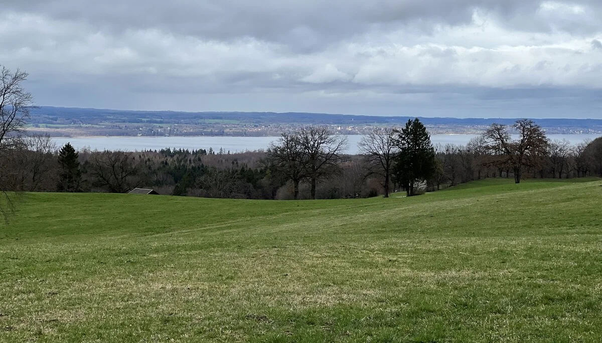 Zwischen Pähl und Andechs - Blick von der Kalten Wage zum Ammersee | © DAV Augsburg Senioren