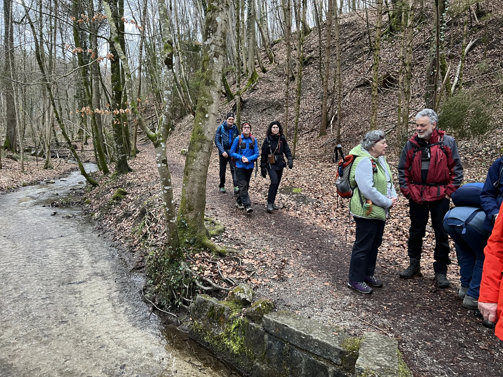 Kurz vor Schloss Seefeld - im Moosbachtal | © DAV Augsburg Senioren