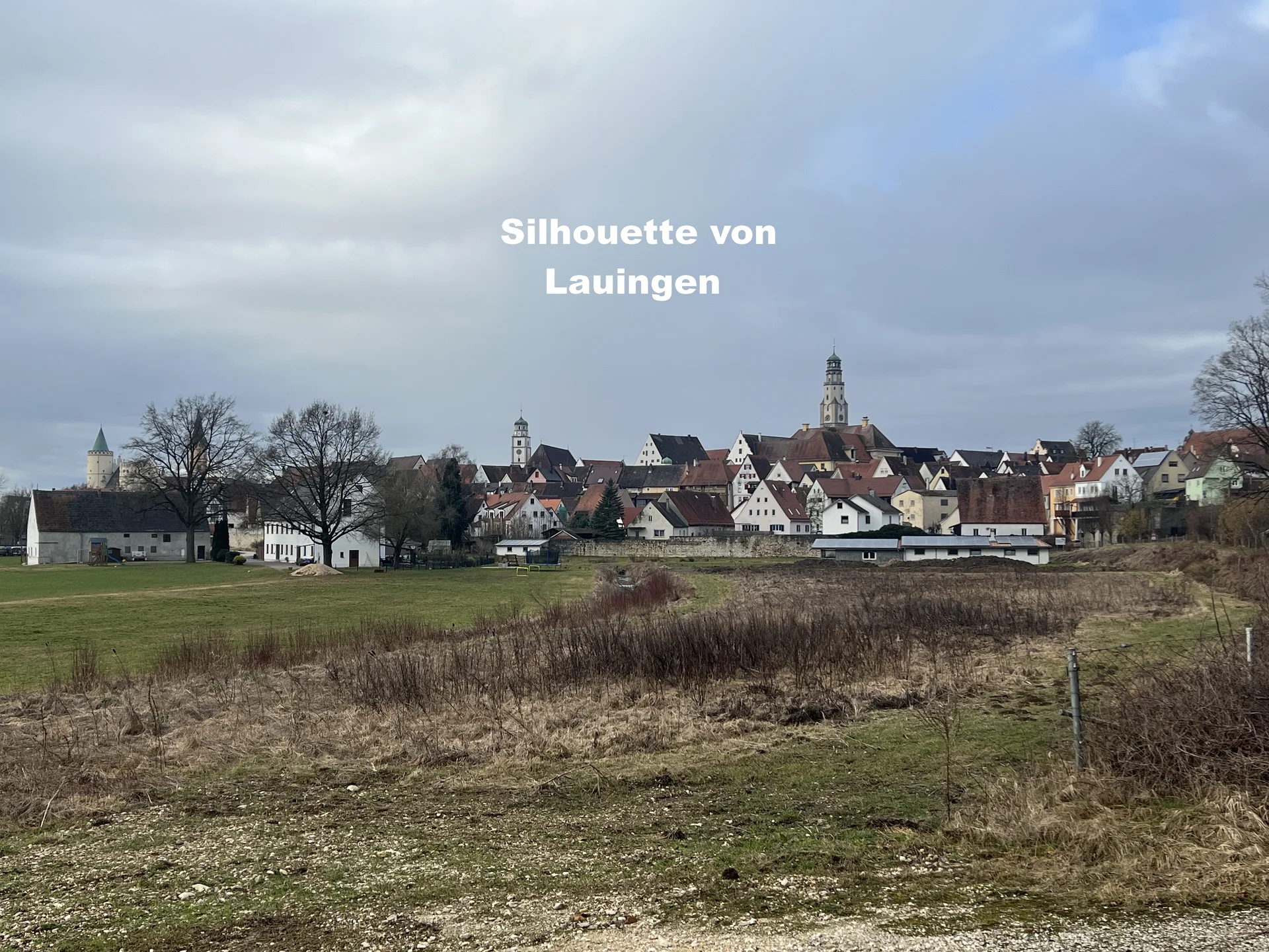 Lauingen - Silhouette von Osten | © DAV Augsburg Senioren