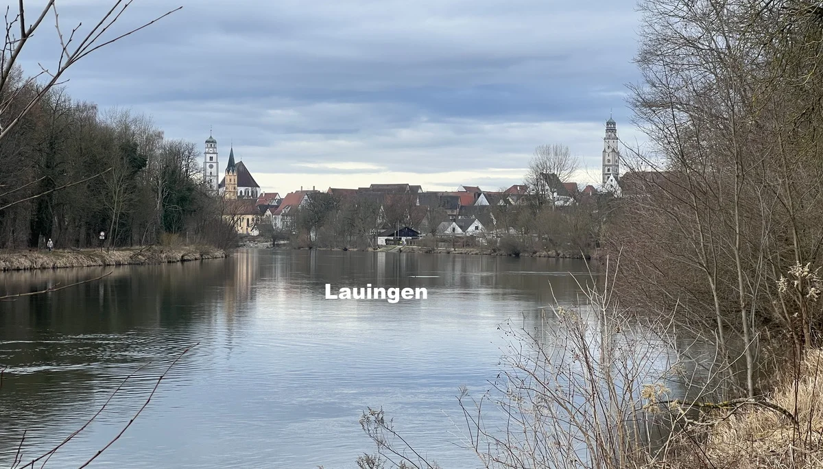 Lauingen - Silhouette von Osten | © DAV Augsburg Senioren