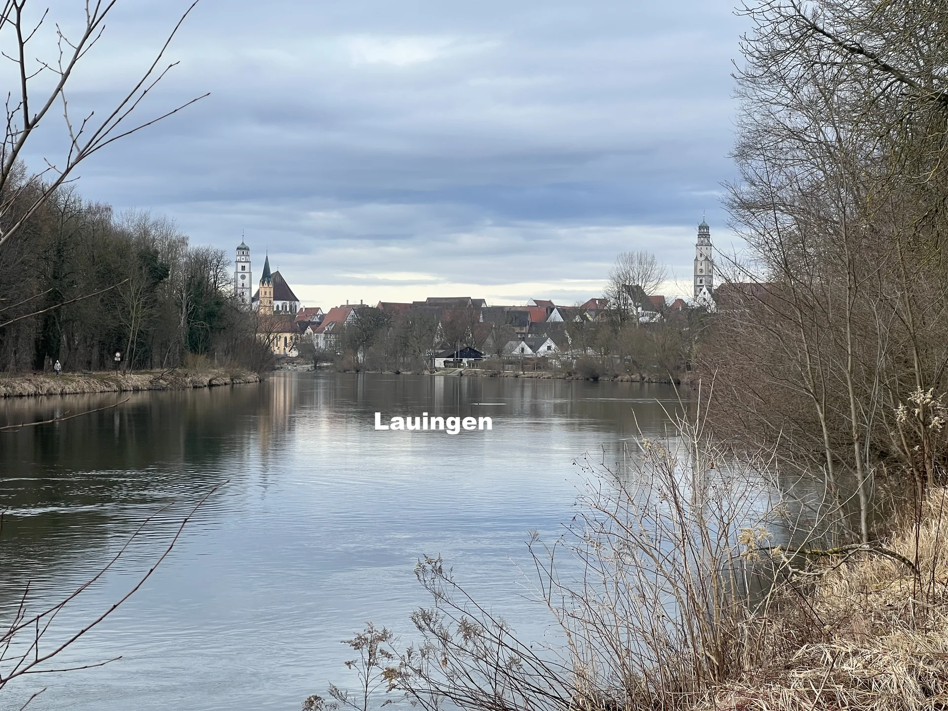 Lauingen - Silhouette von Osten | © DAV Augsburg Senioren