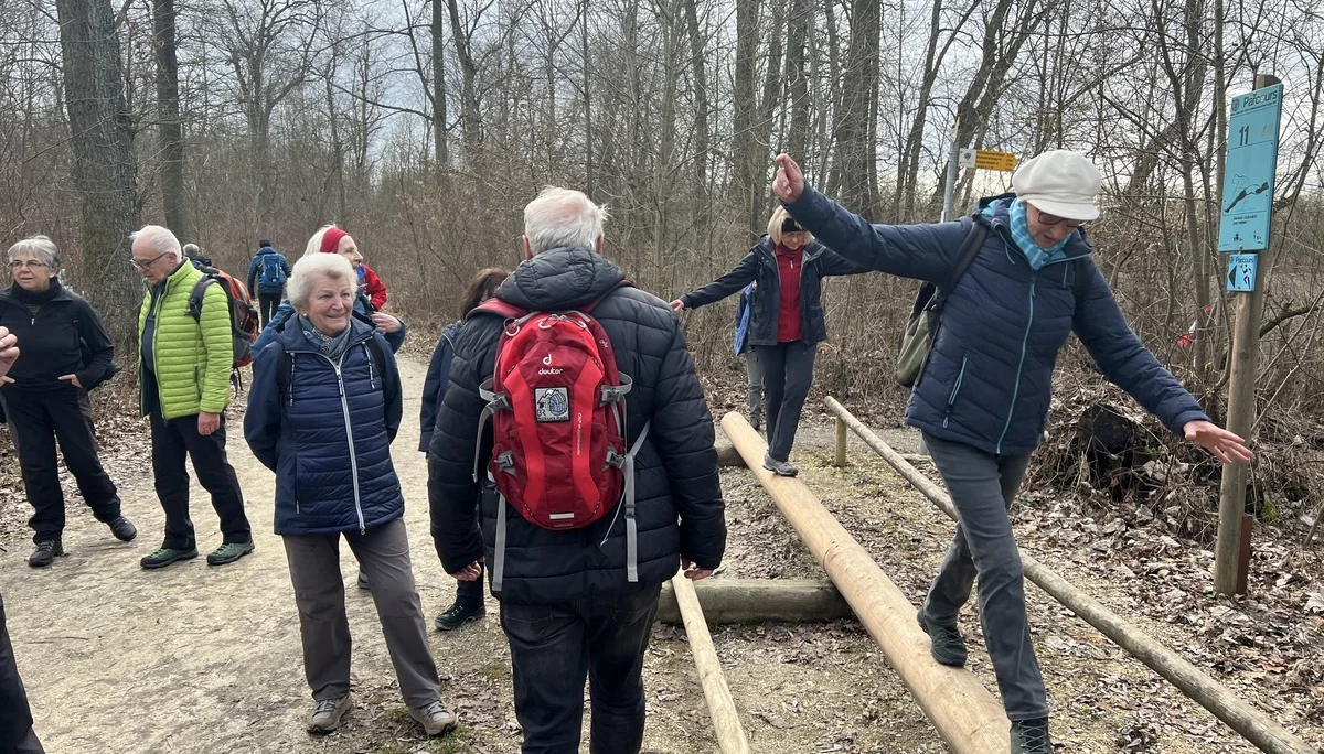 Bei Dillingen - kurze Rast am Silbersee | © DAV Augsburg Senioren