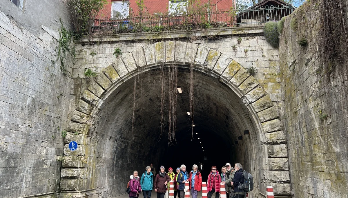 Donauwörth - der alte Eisenbahntunnel der Riesbahn | © DAV Augsburg Senioren