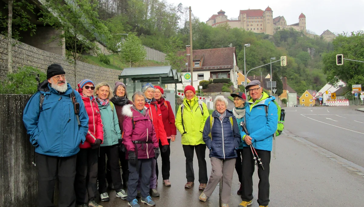 Aufstieg Richtung Burg | © DAV Augsburg Senioren