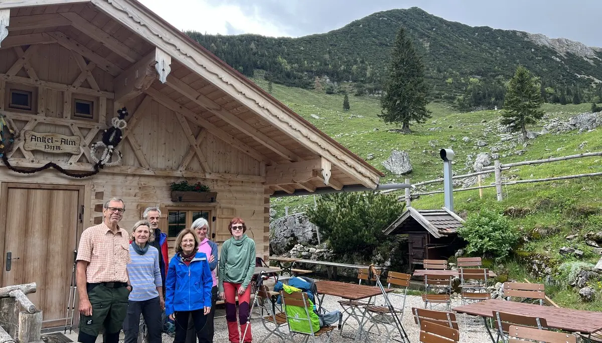 Rast an der Ankel-Alm | © DAV Augsburg Senioren