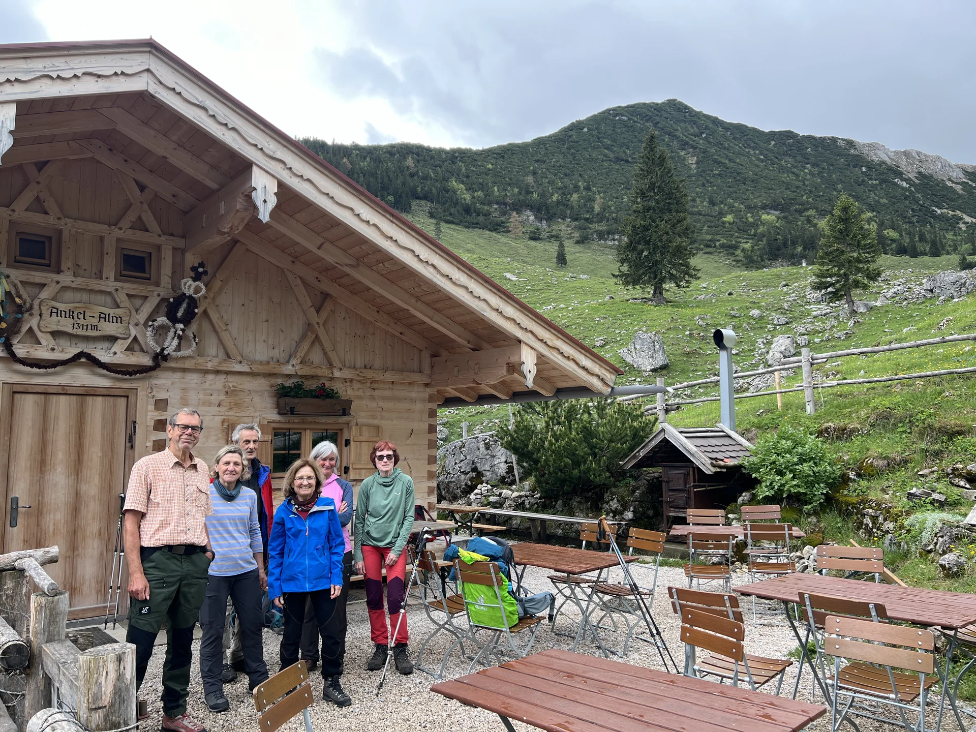 Rast an der Ankel-Alm | © DAV Augsburg Senioren