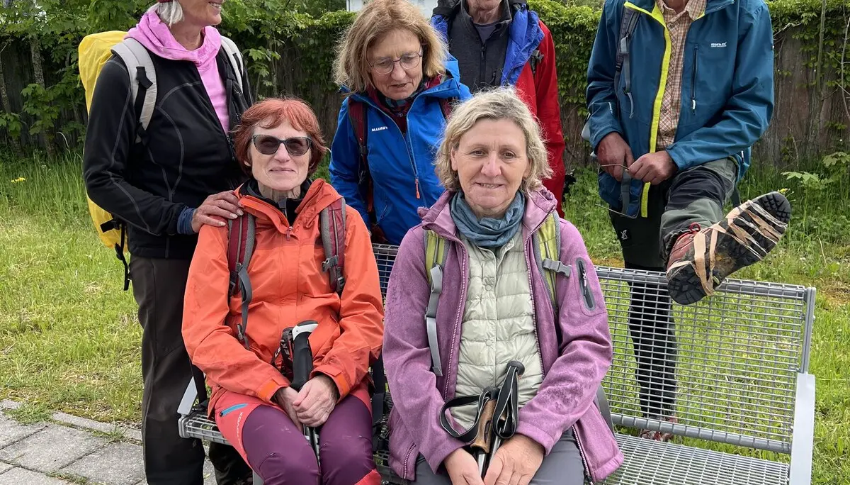 Am Bahnhof von Fischhausen-Neuhaus | © DAV Augsburg Senioren