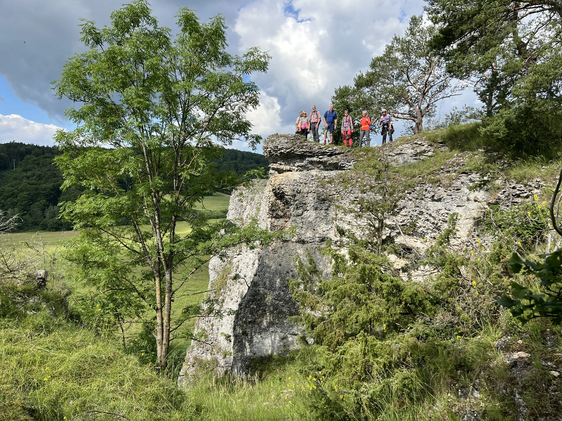 Einem der Zwölf Apostel aufs Haupt gestiegen | © DAV Augsburg Senioren