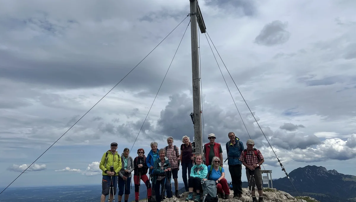 Auf dem Jochberg - Gruppe A | © DAV Augsburg Senioren