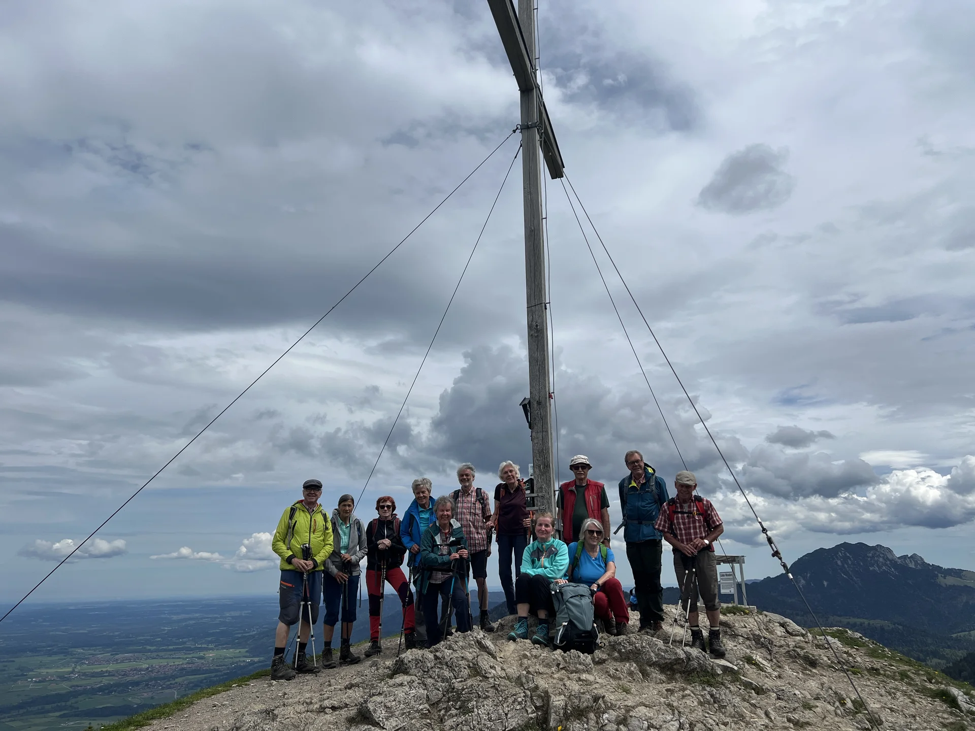 Auf dem Jochberg - Gruppe A | © DAV Augsburg Senioren