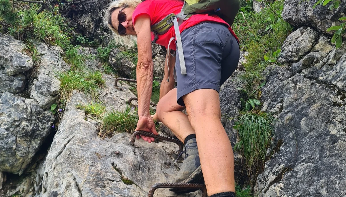 Gute Markierung und sichere Tritte | © DAV Augsburg Senioren