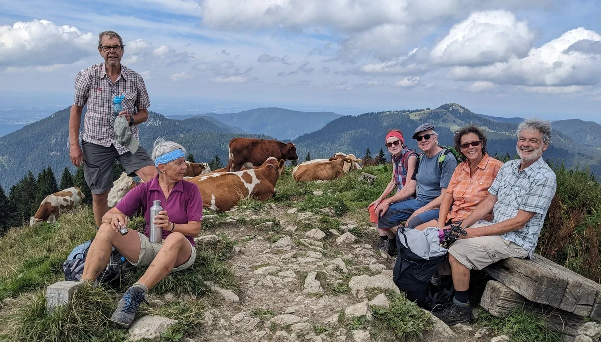Auf dem Seekarkreuz (1.601 m) | © DAV Augsburg Senioren