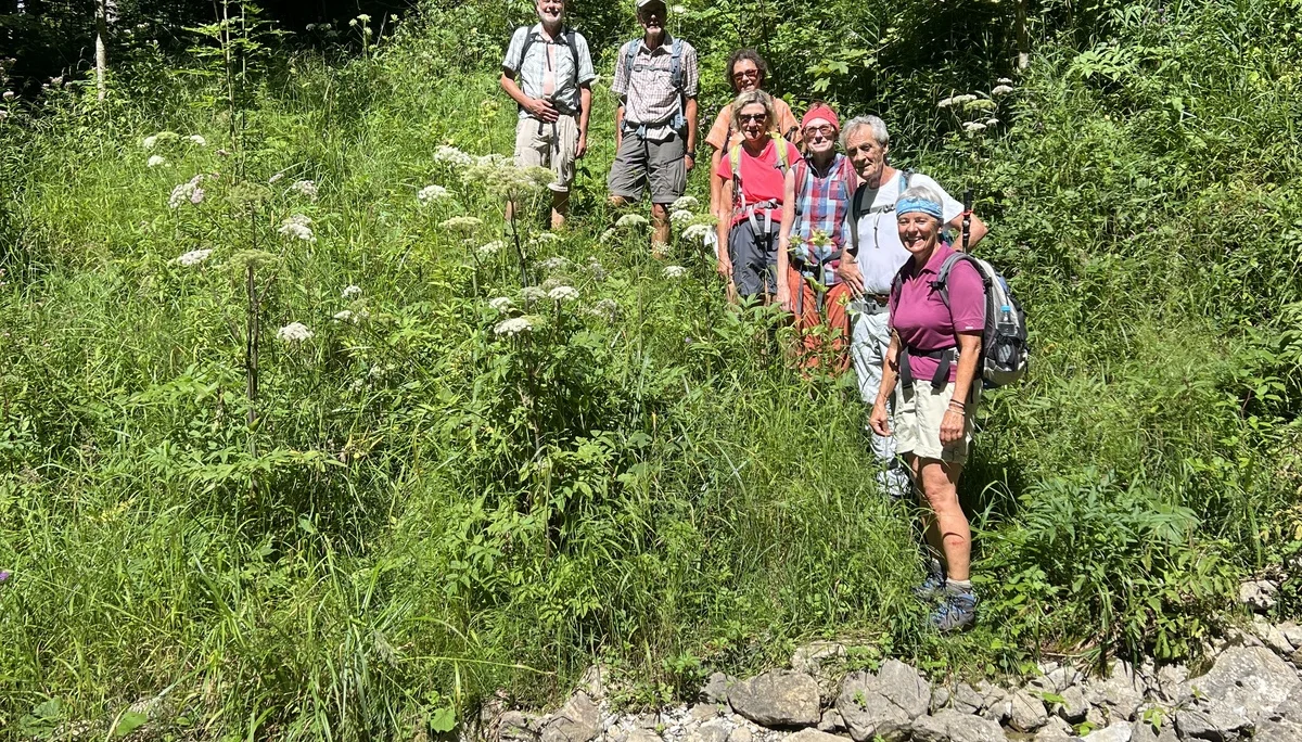 Ein kleiner Bach ... | © DAV Augsburg Senioren