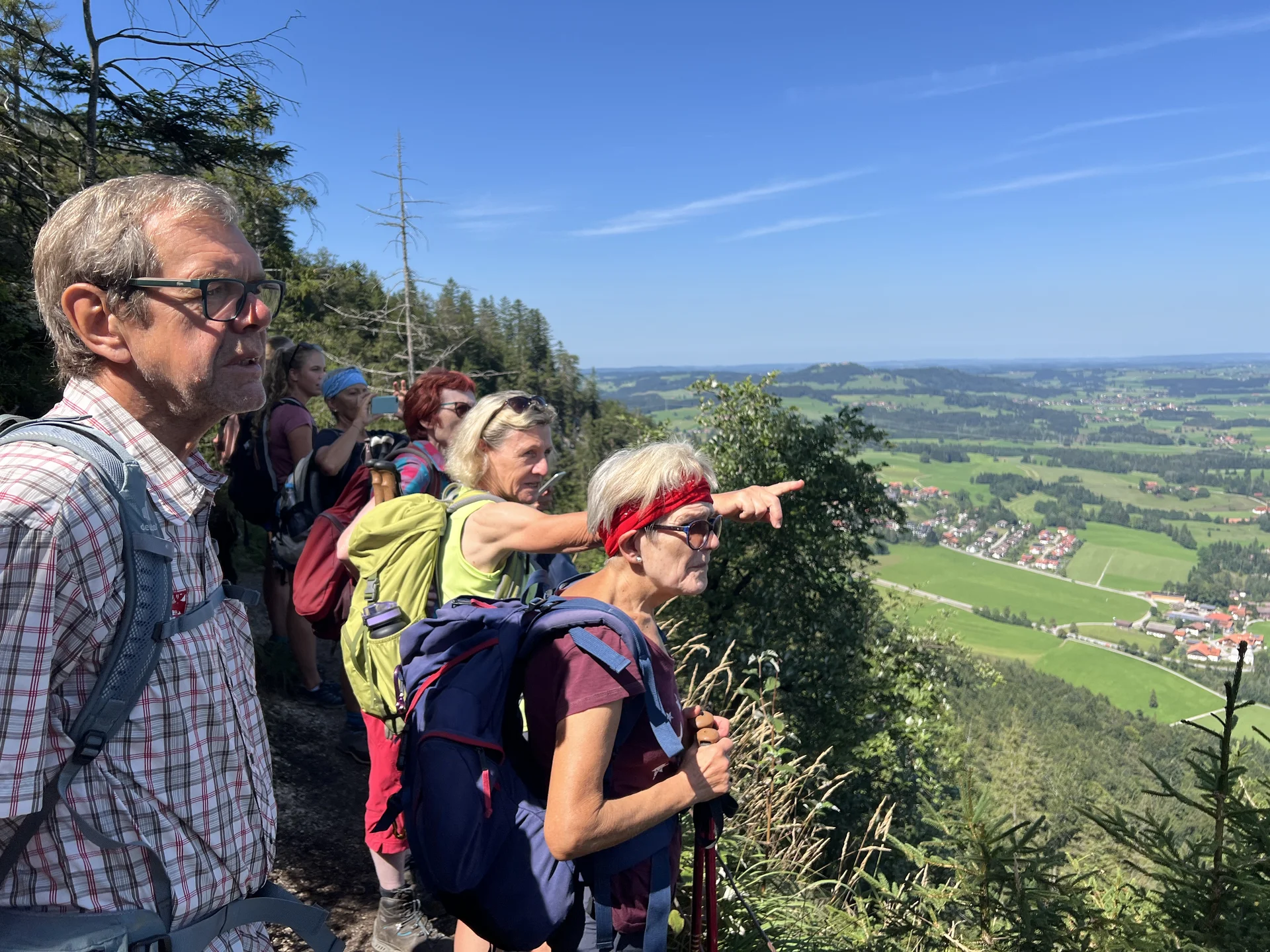 Am Vier-Seen-Blick | © DAV Augsburg Senioren