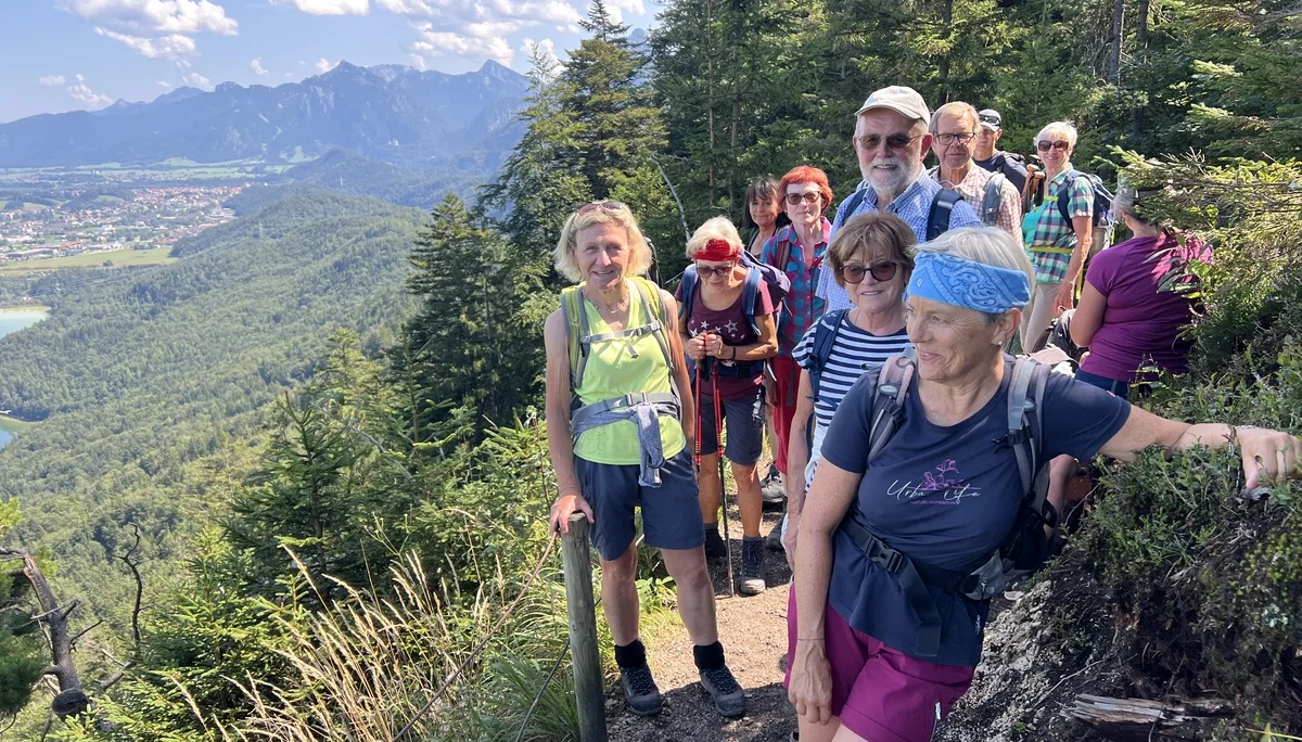 Am Vier-Seen-Blick | © DAV Augsburg Senioren