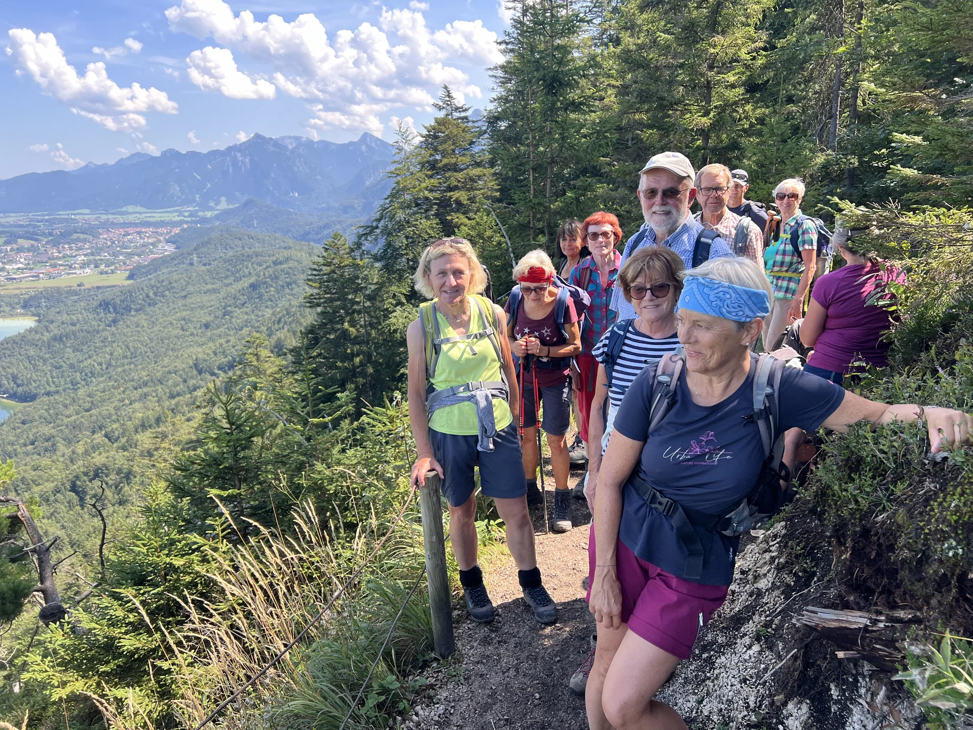 Am Vier-Seen-Blick | © DAV Augsburg Senioren