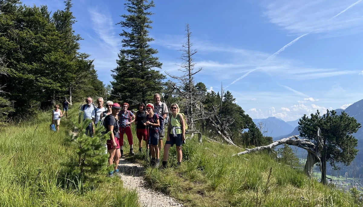 Am Salober (1.288 m) - Blick ins Vilstal | © DAV Augsburg Senioren
