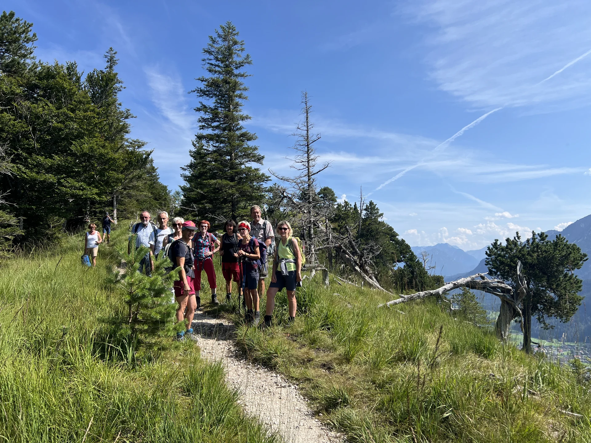 Am Salober (1.288 m) - Blick ins Vilstal | © DAV Augsburg Senioren