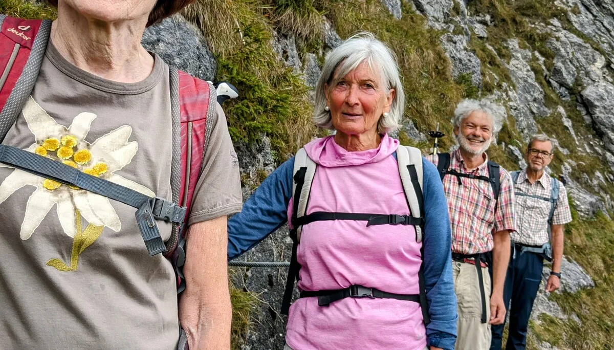 Aufstieg zum Brünnsteinhaus - die letzten Meter | © DAV Augsburg Senioren