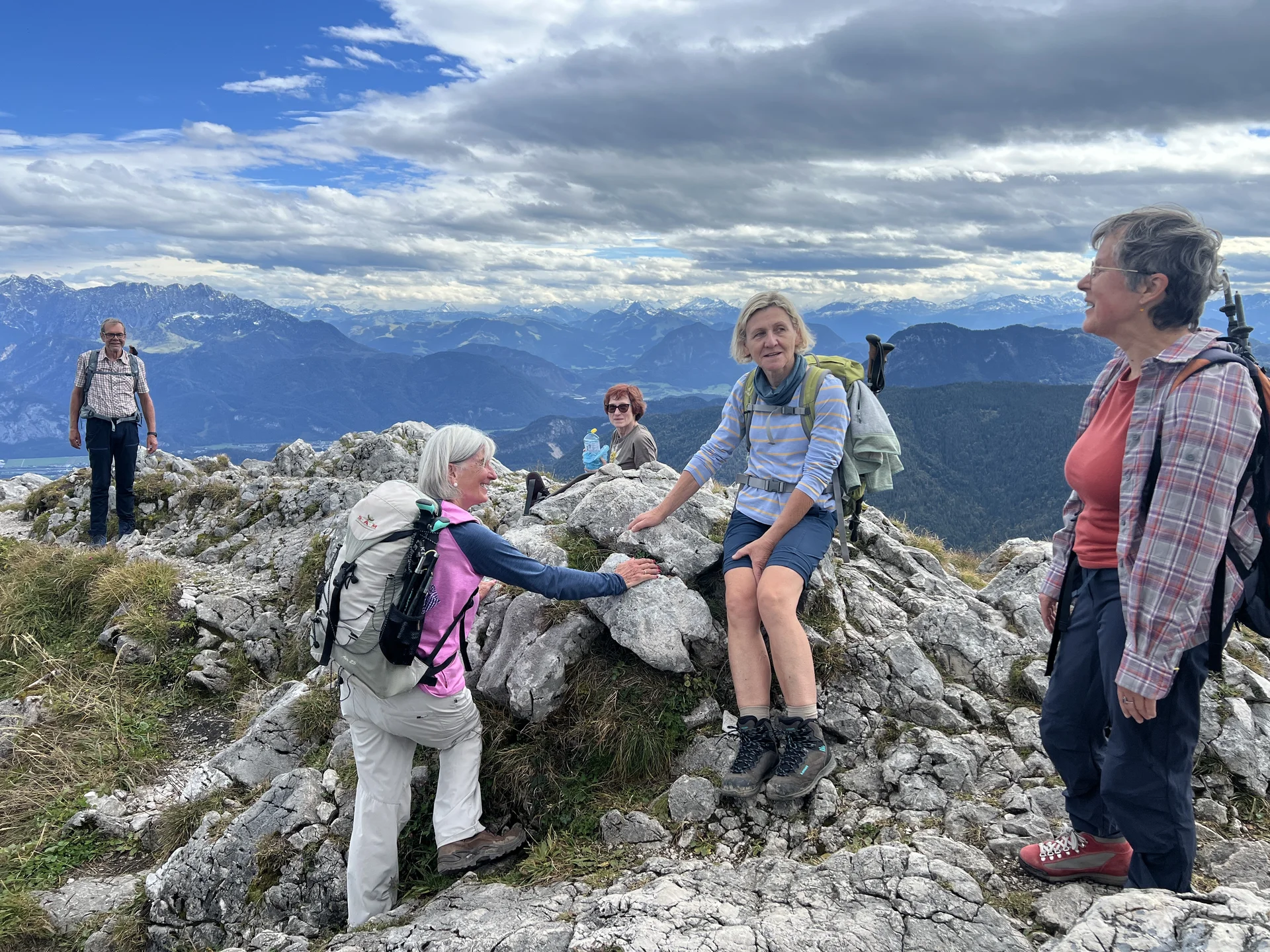 Am Brünnstein-Ostgipfel (1.619 m) | © DAV Augsburg Senioren
