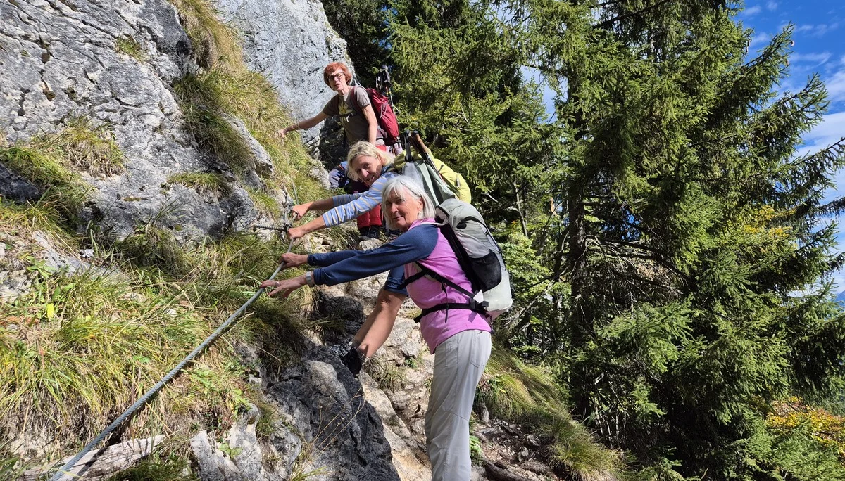 Auf dem der Dr.-Julius-Mayr-Weg | © DAV Augsburg Senioren