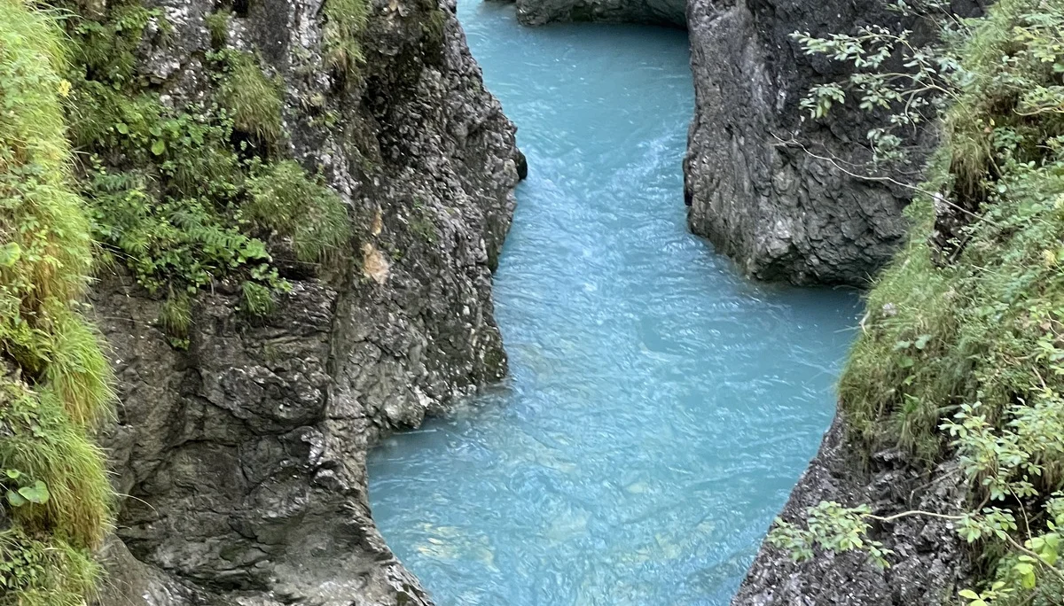 In der Leutaschklamm oberhalb der Höllbrücke | © DAV Augsburg Senioren