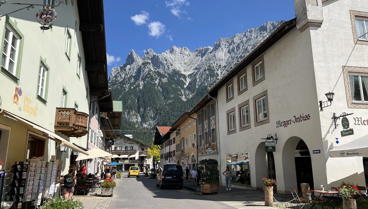 Mittenwald und der westliche Karwendel | © DAV Augsburg Senioren