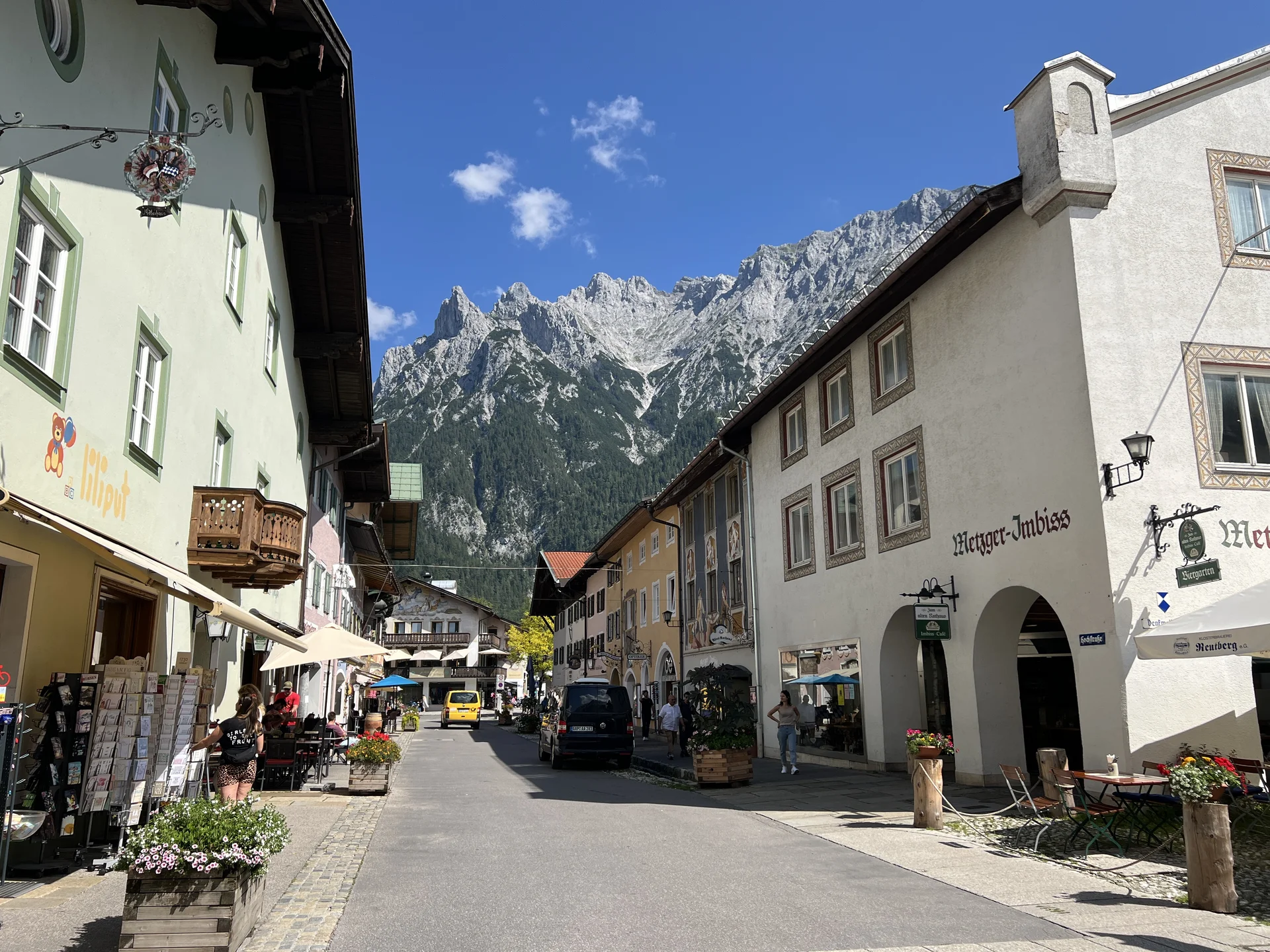 Mittenwald und der westliche Karwendel | © DAV Augsburg Senioren