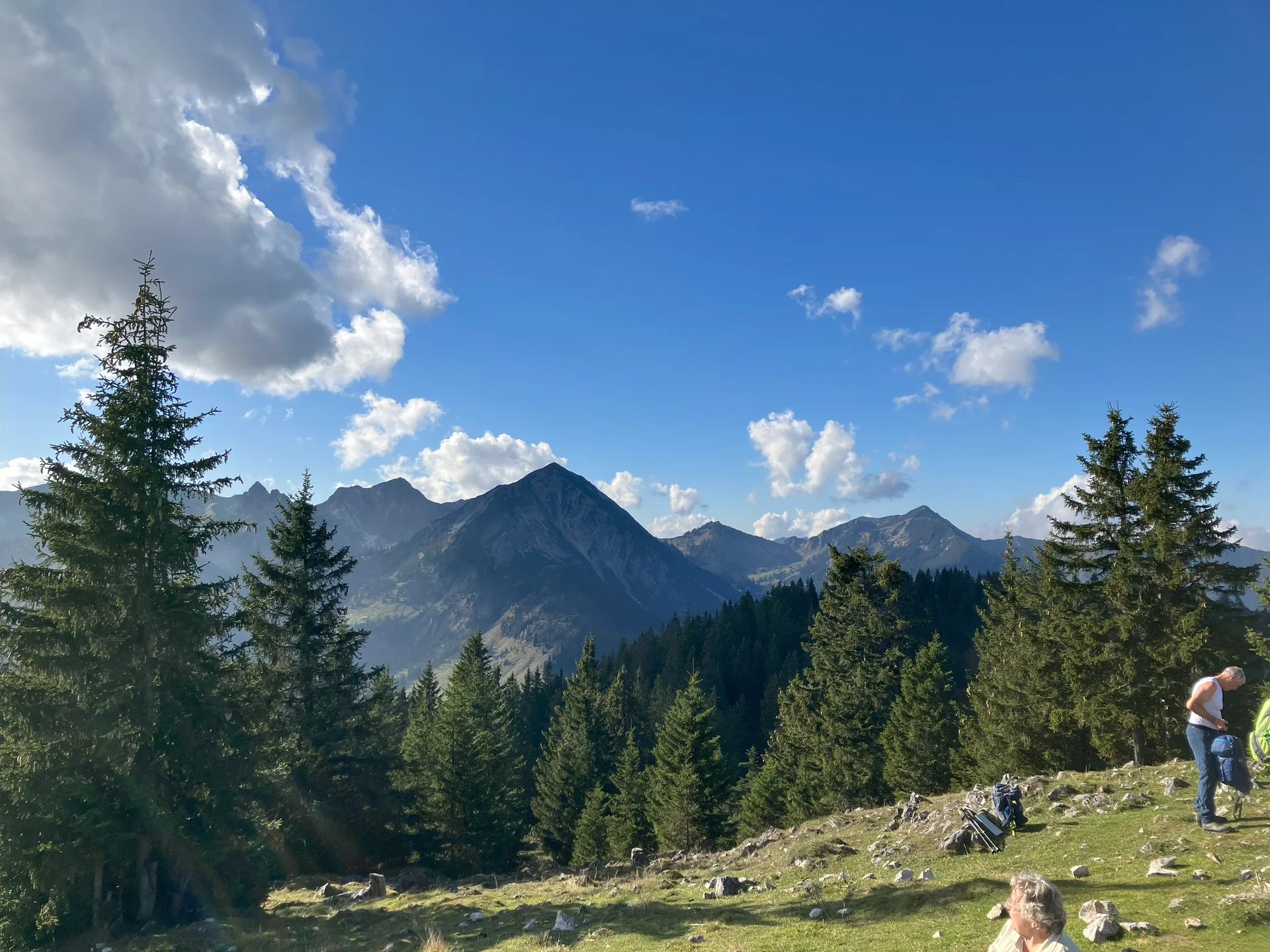 Auf dem Seebergkopf - Blick zur Rotwand-Gruppe | © DAV Augsburg Senioren