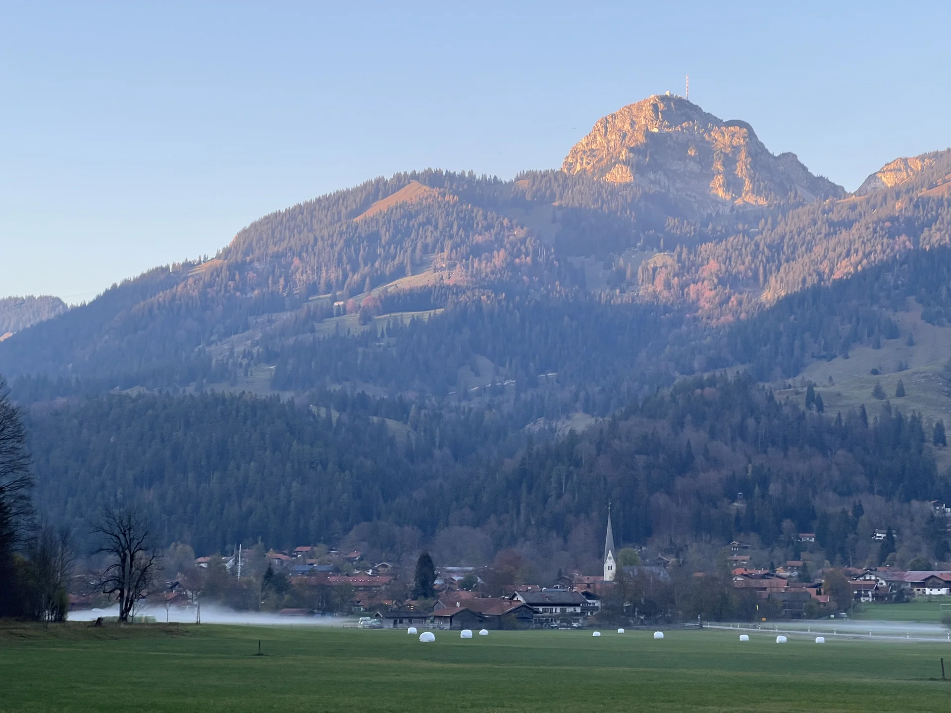 Der Talkessel von Bayrischzell und der Wendelstein | © DAV Augsburg Senioren