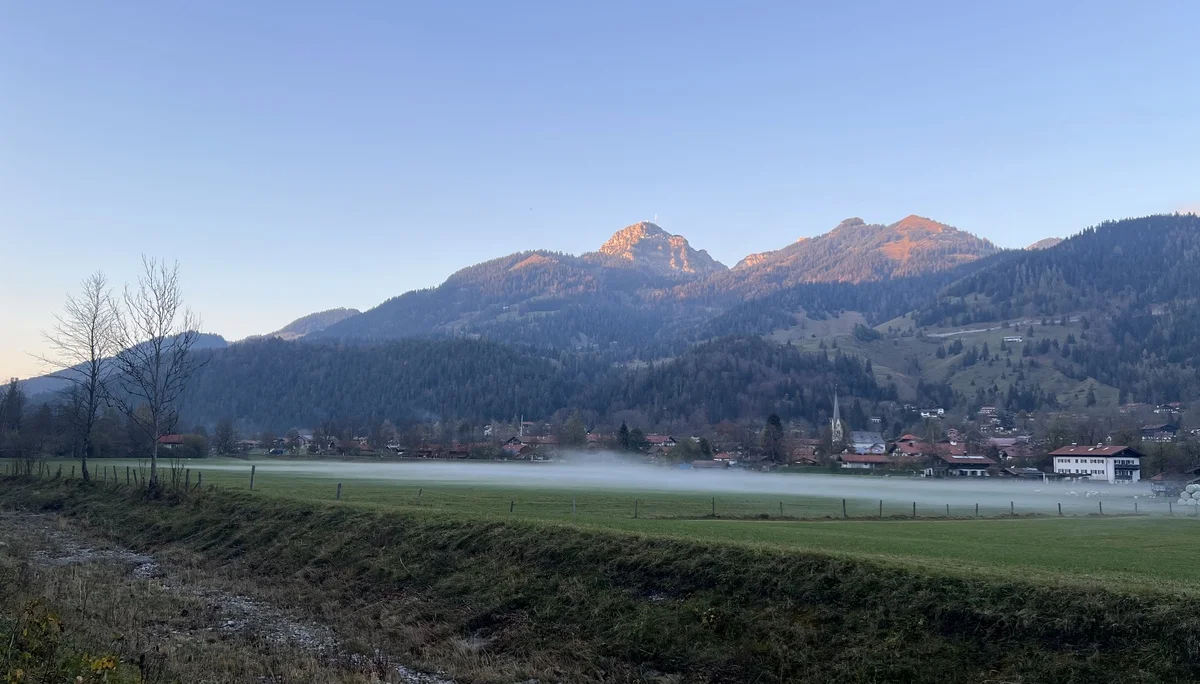 Der Talkessel von Bayrischzell und der Wendelstein | © DAV Augsburg Senioren