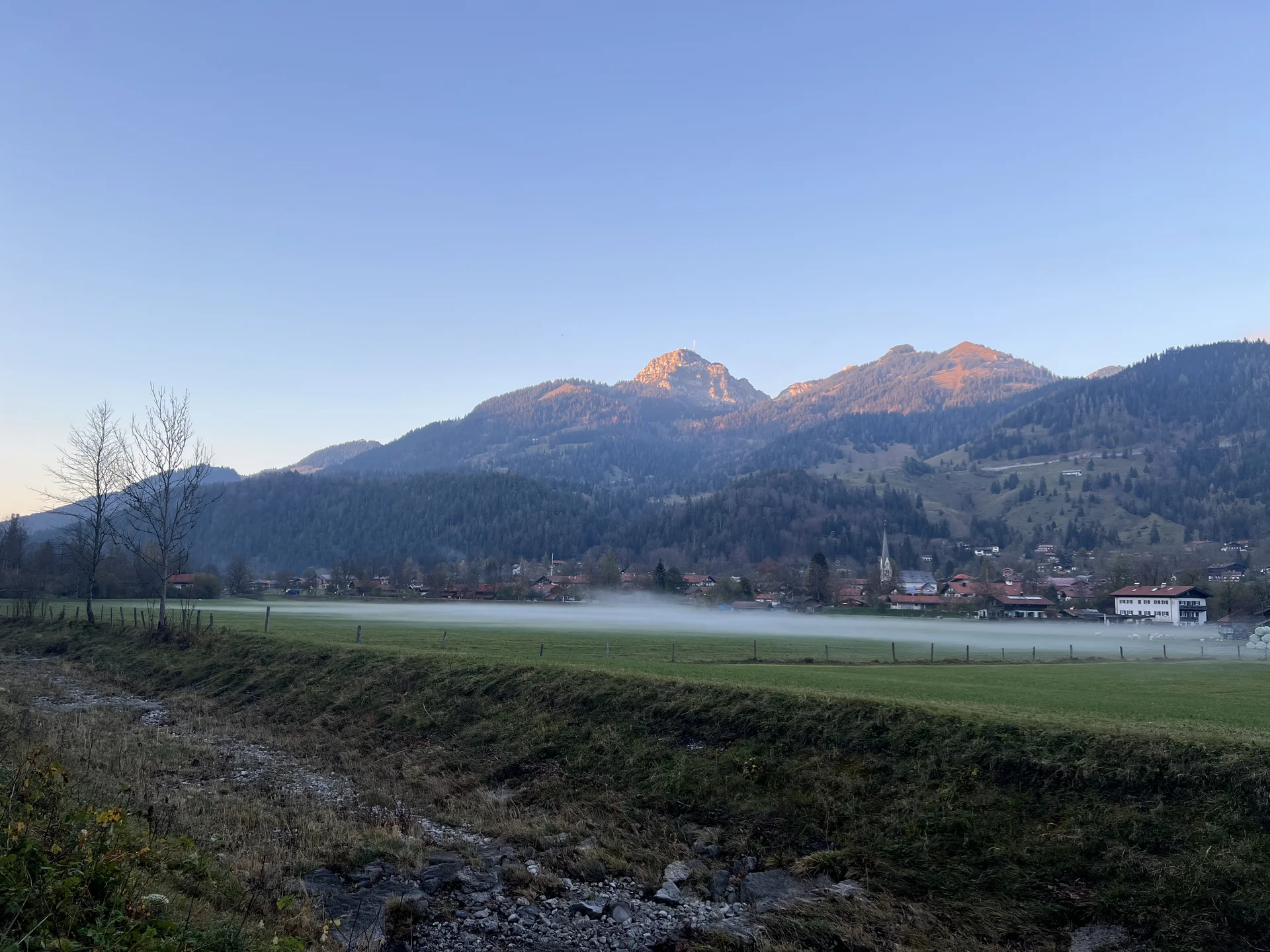 Der Talkessel von Bayrischzell und der Wendelstein | © DAV Augsburg Senioren