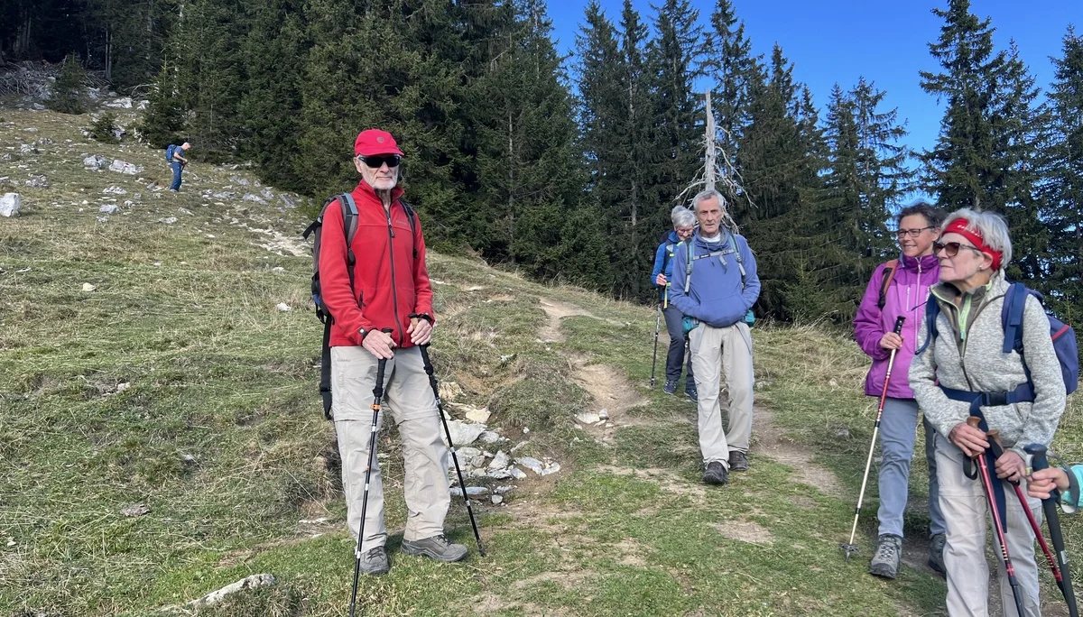 Abstieg vom Seebergkopf | © DAV Augsburg Senioren
