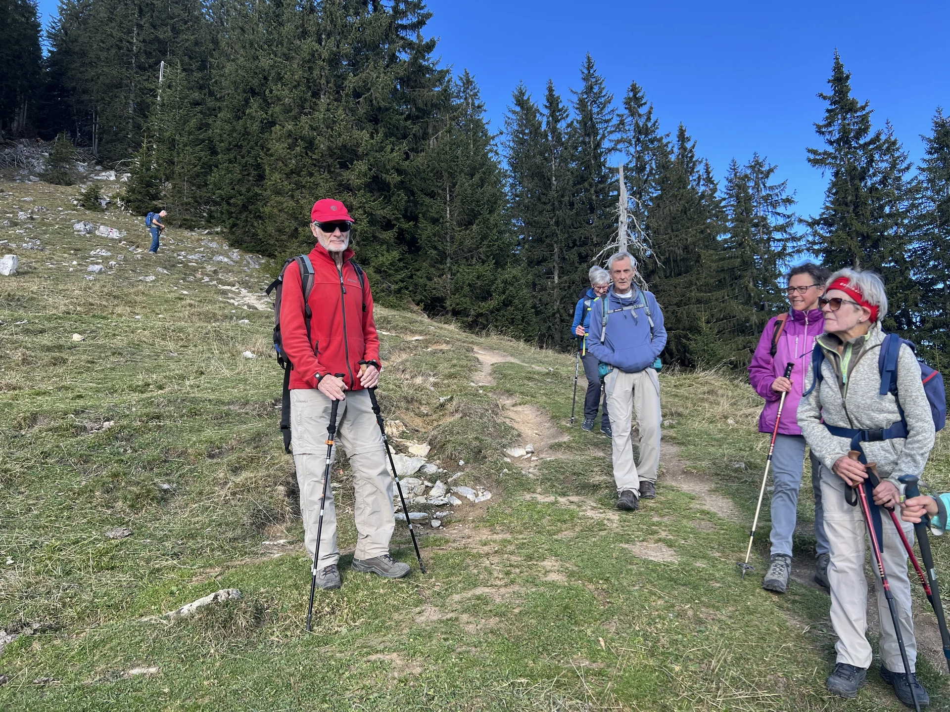 Abstieg vom Seebergkopf | © DAV Augsburg Senioren