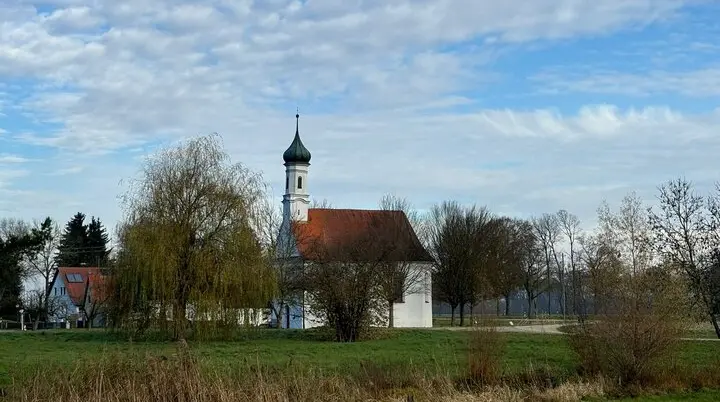Blick zurück zur Kapelle Zur Schmerzhaften Muttergottes | © DAV Augsburg Senioren