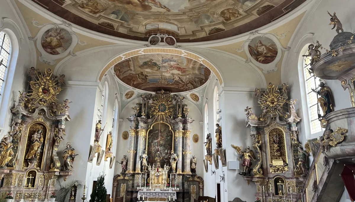 Druisheim - Kirche St. Vitus, Inneres | © DAV Augsburg Senioren