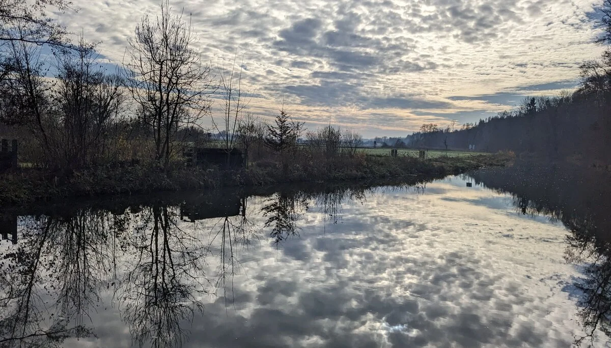 Druisheim - am Schmutterwehr, Blick nach Süden | © DAV Augsburg Senioren