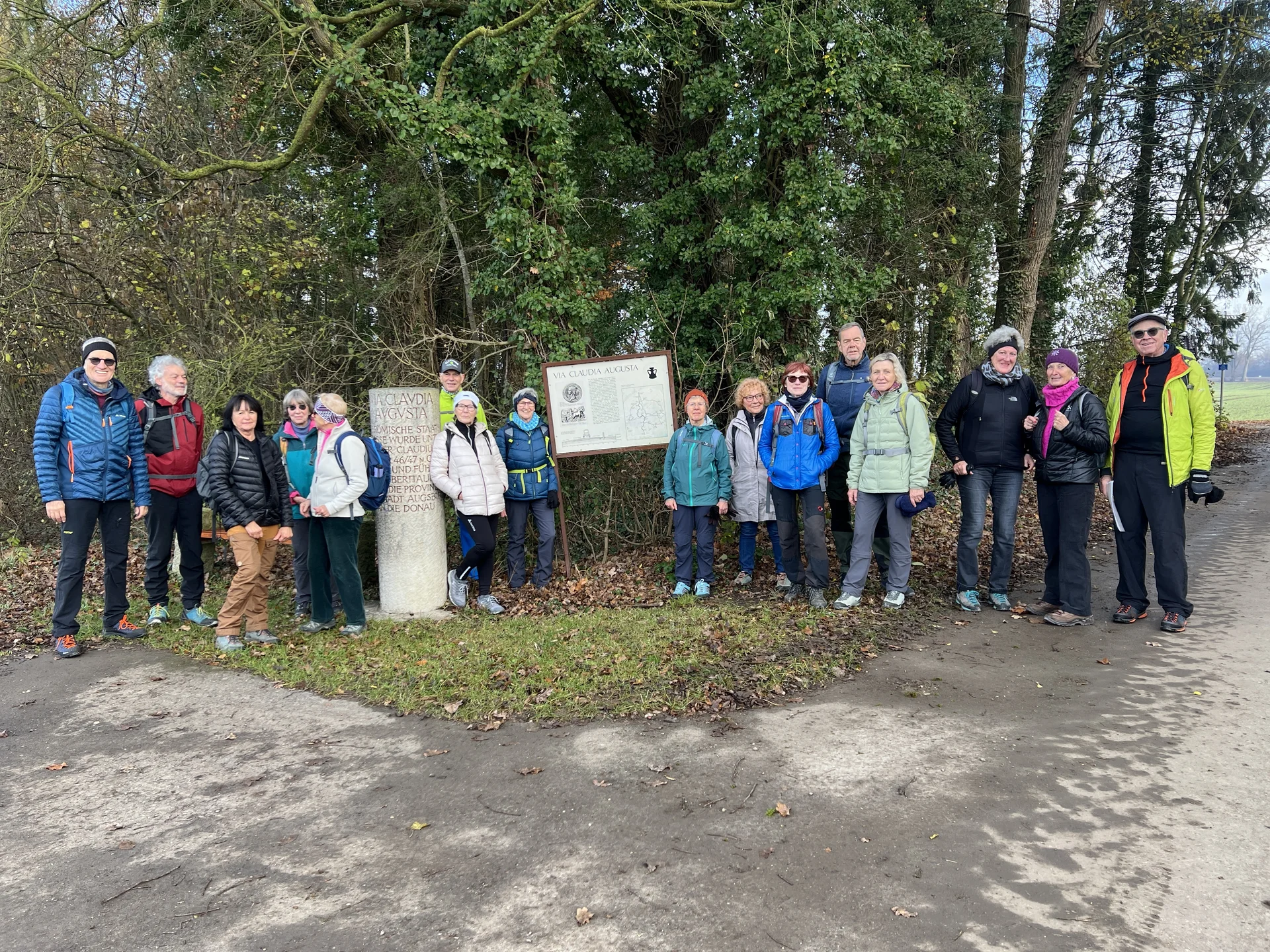 An der Via Claudia Augusta bei Druisheim | © DAV Augsburg Senioren