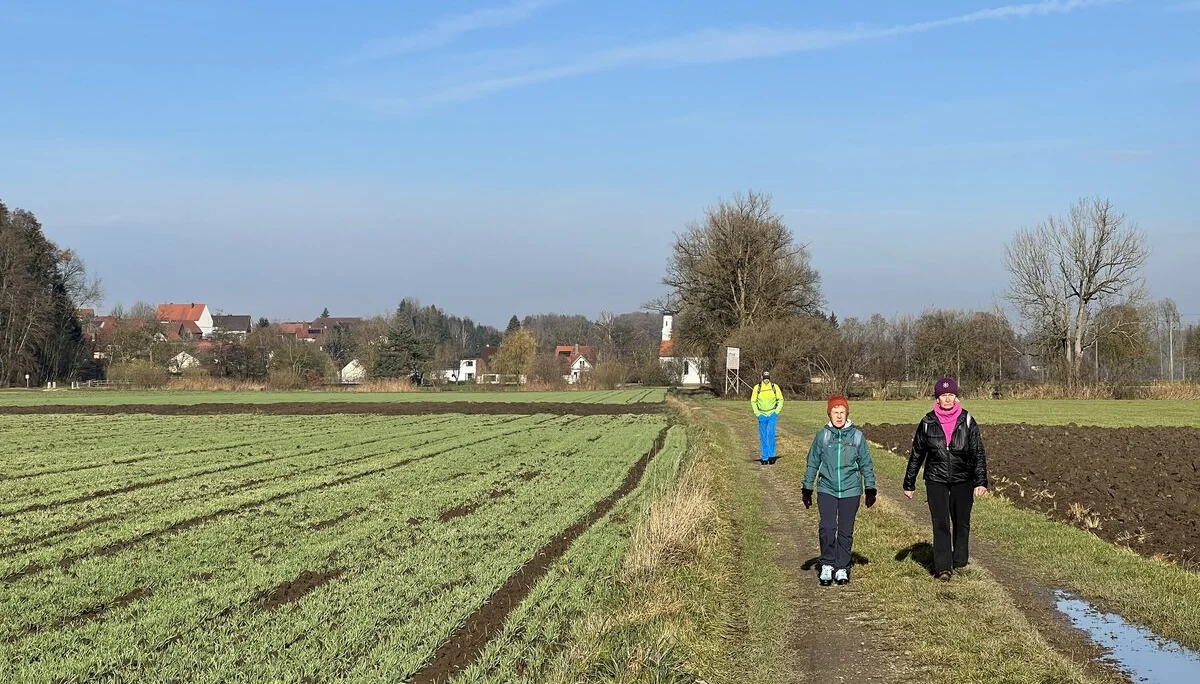 Sonniges Schmuttertal zwischen Druisheim und Allmannshofen | © DAV Augsburg Senioren