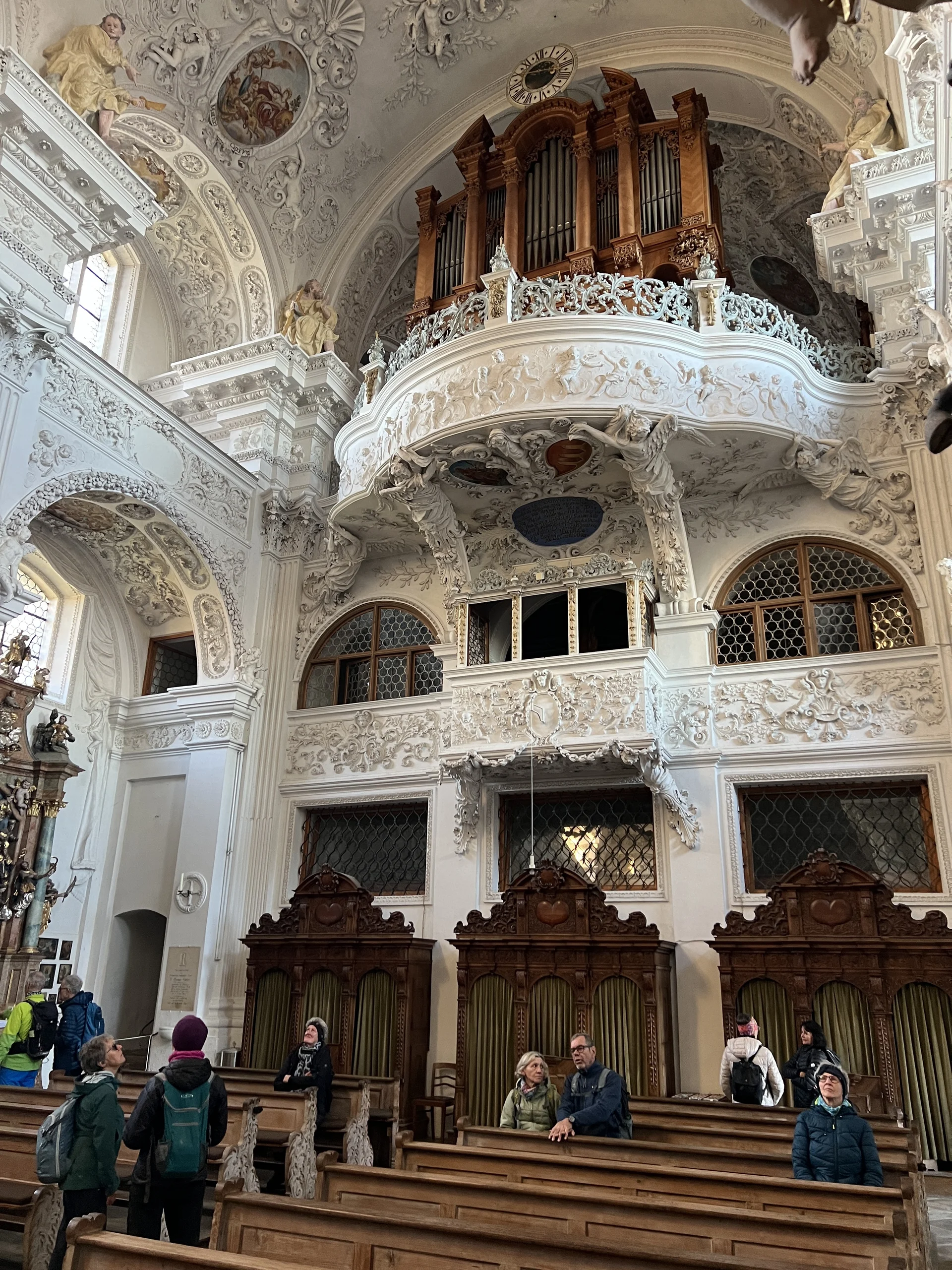 Kloster Holzen - Kirche St. Johannes der Täufer, Orgel | © DAV Augsburg Senioren
