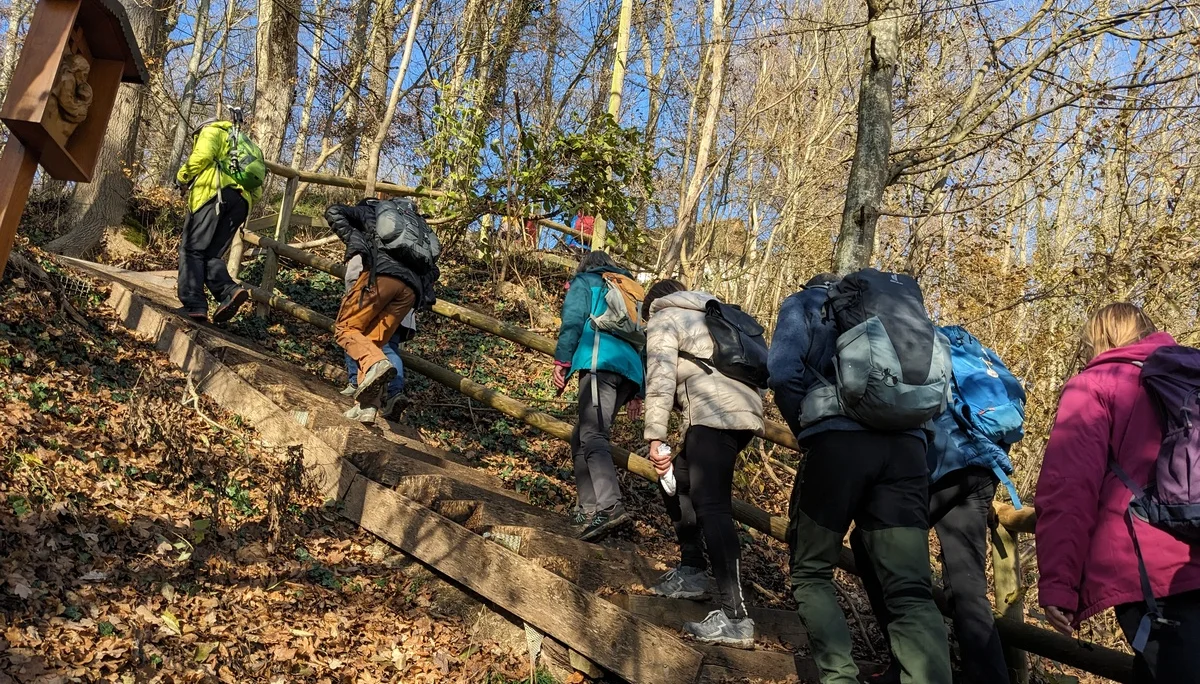 Allmannshofen - Aufstieg zur Klause | © DAV Augsburg Senioren
