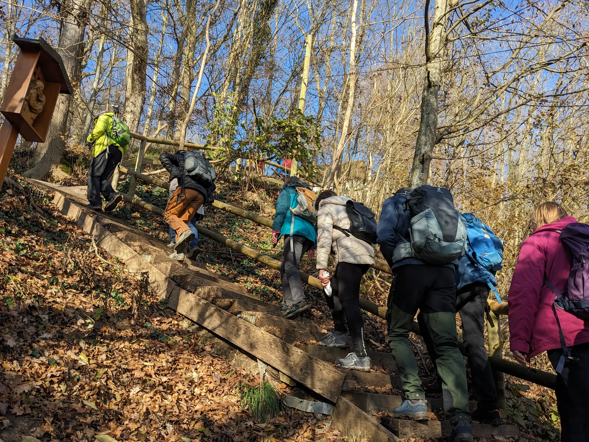 Allmannshofen - Aufstieg zur Klause | © DAV Augsburg Senioren