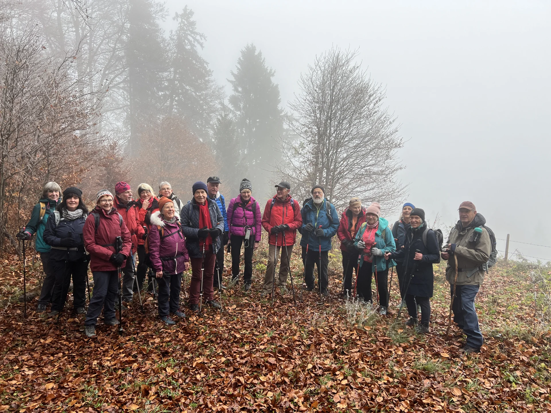 Gruppe B am Ausblick vor dem Zwieselberg | © DAV Augsburg Senioren