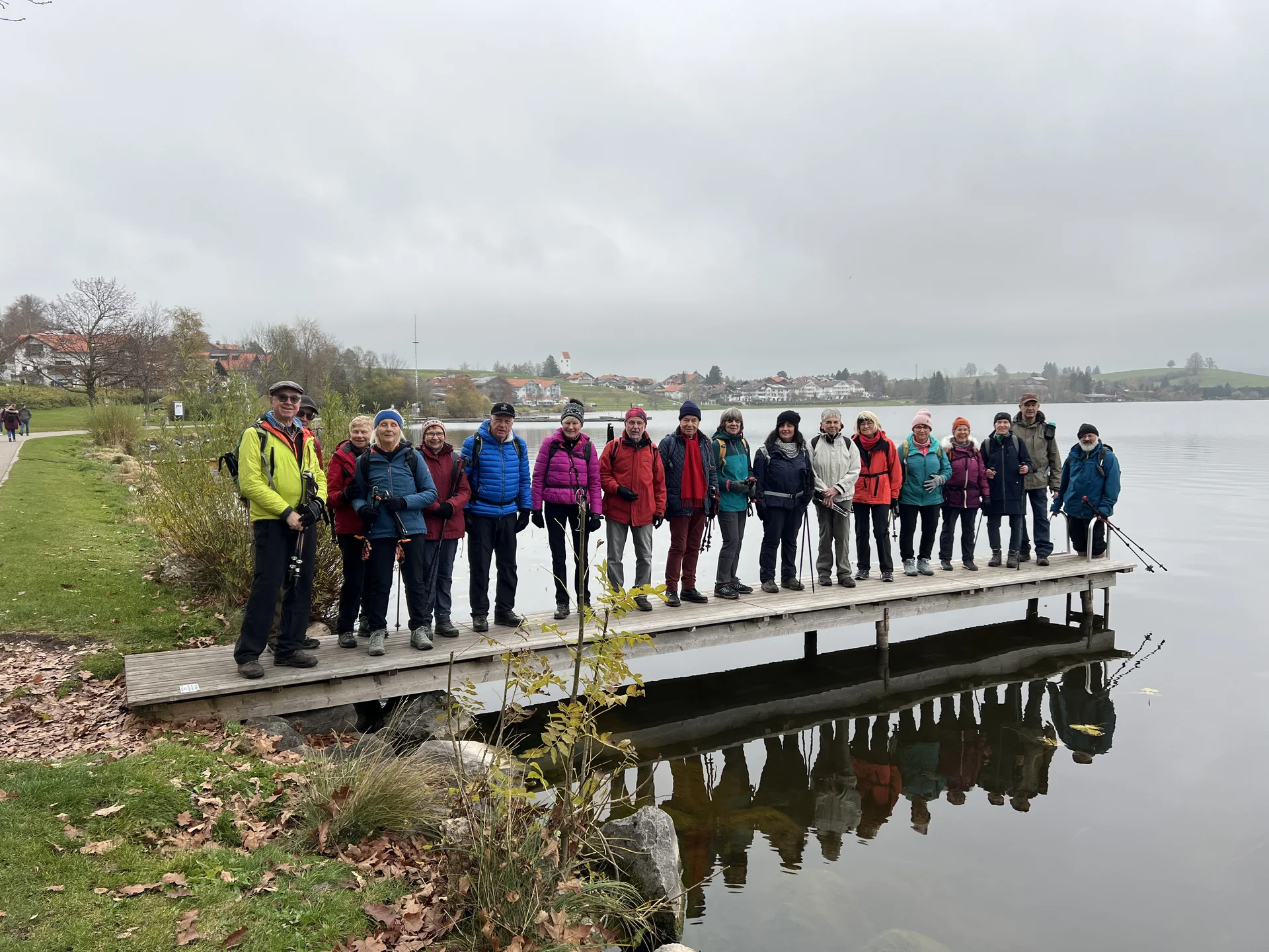 Gruppe B am Hopfensee | © DAV Augsburg Senioren